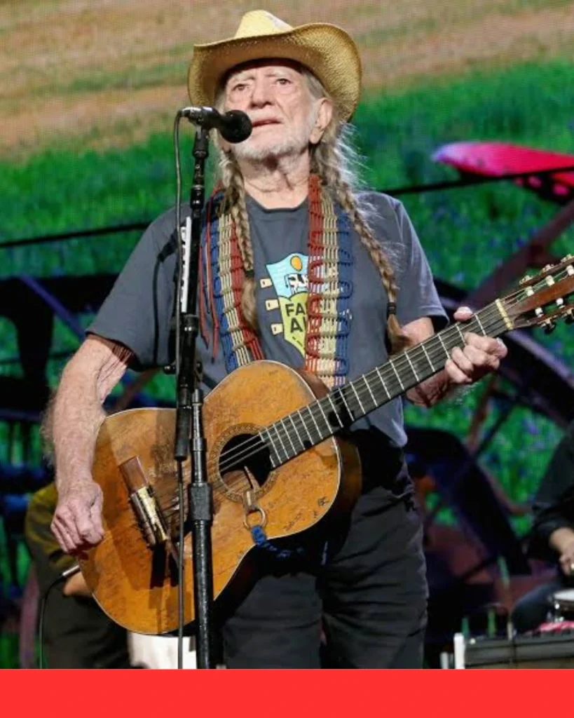 Willie Nelson and Angelina Jolie