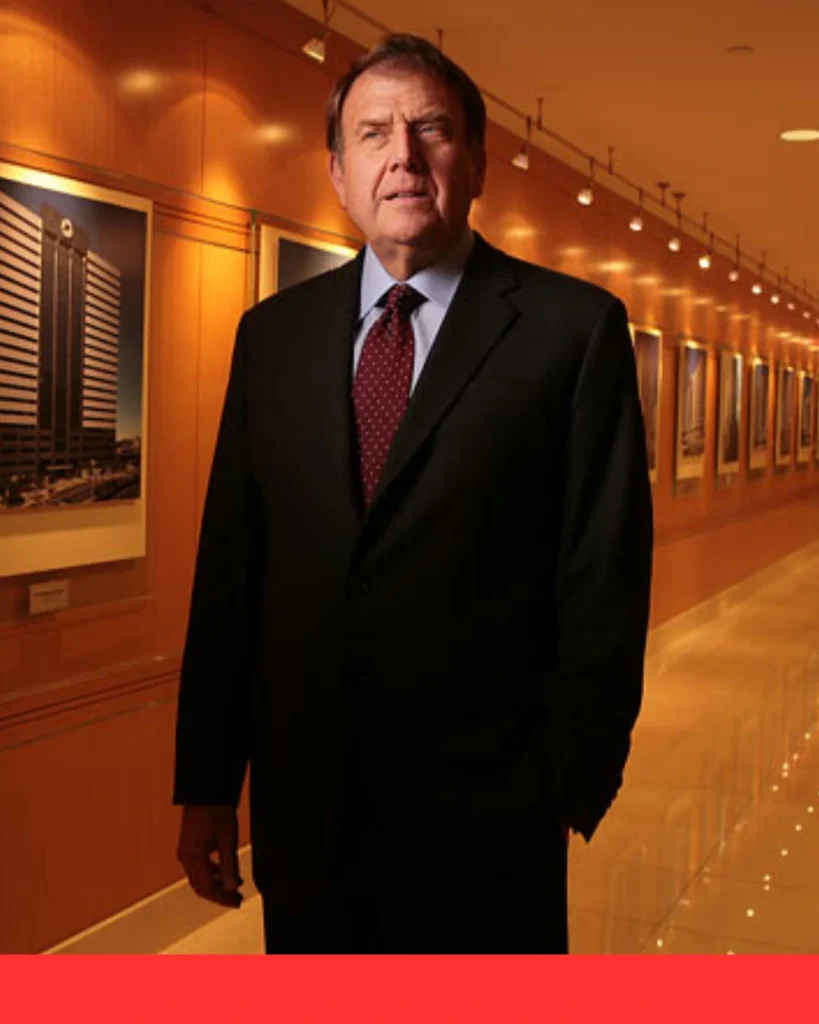 Richard LeFrak and Johann Rupert