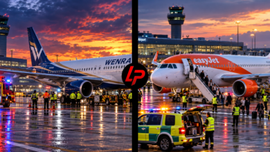 easyJet Flight U2238 Emergency Landing Newcastle