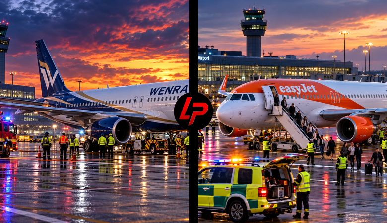 easyJet Flight U2238 Emergency Landing Newcastle