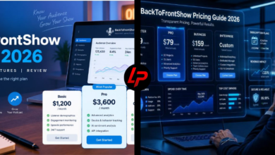 BacktoFrontShow Pricing