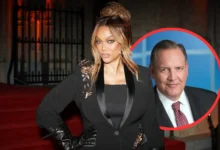 Tyra Banks and Greg Hayes