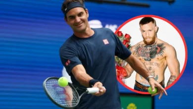 Roger Federer and Conor McGregor