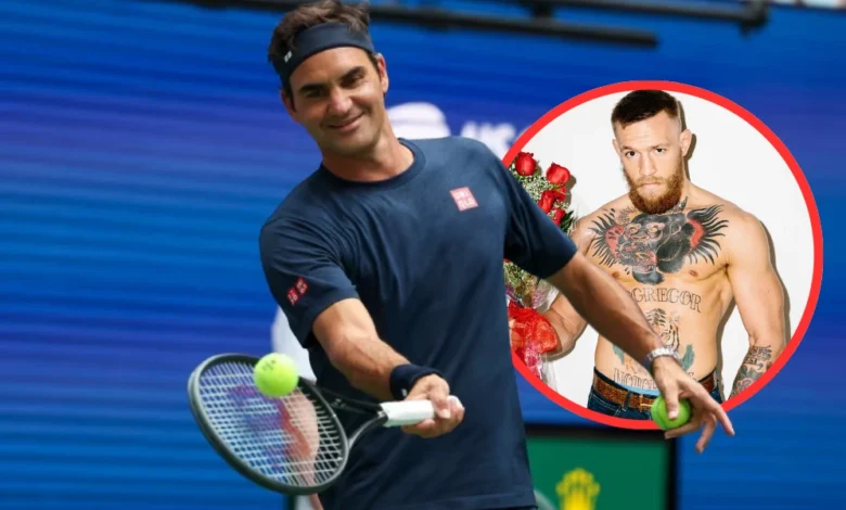Roger Federer and Conor McGregor