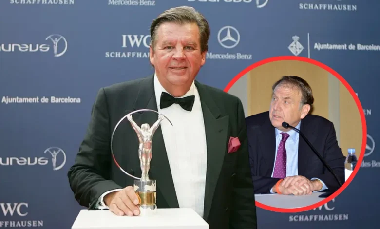 Richard LeFrak and Johann Rupert