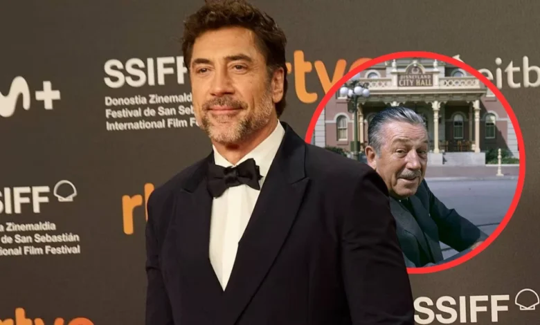 Walt Disney and Javier Bardem