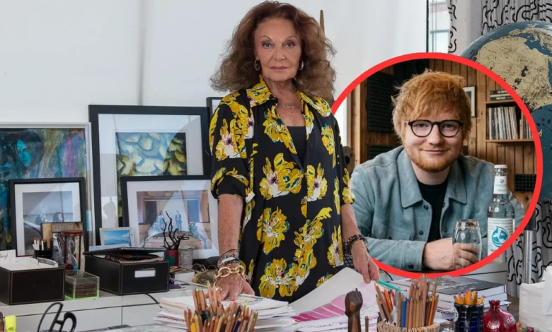 Diane von Furstenberg and Sean Connolly