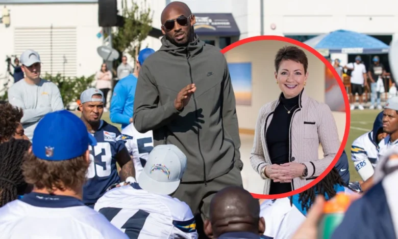 Kobe Bryant and Lynn Good
