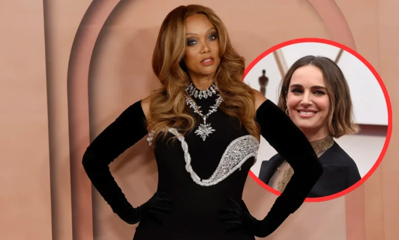 Jimmy Fallon and Tyra Banks