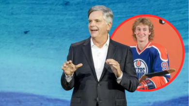 Wayne Gretzky and Larry Culp