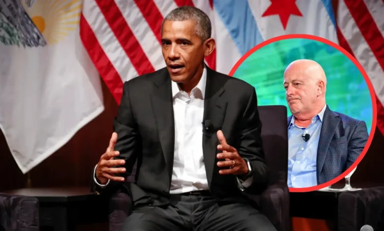 Dirk Van de Put and Barack Obama
