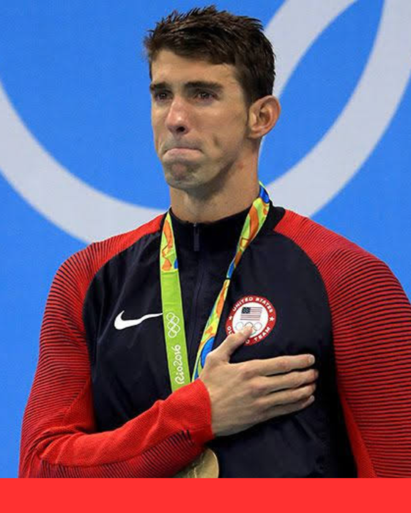 Michael Phelps and Audrey Hepburn