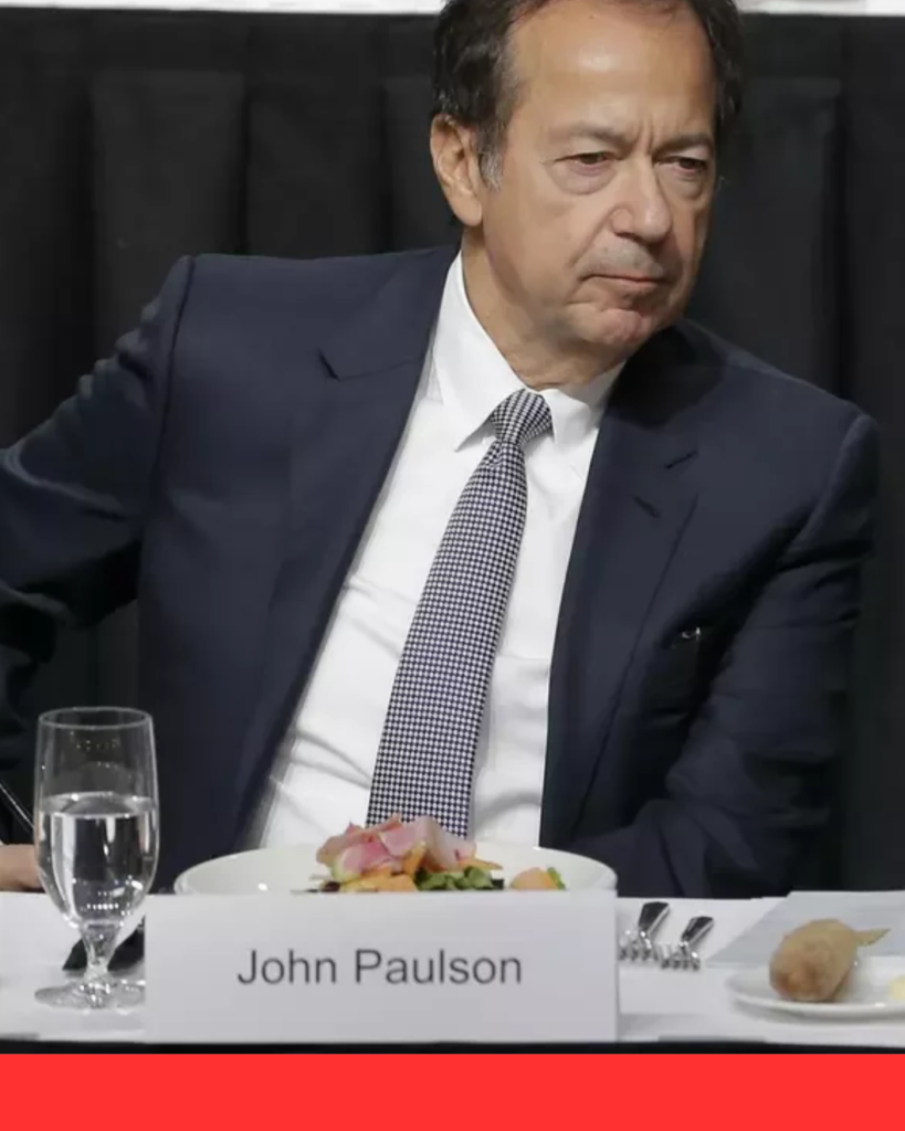 John Paulson and Ulf Mark Schneider
