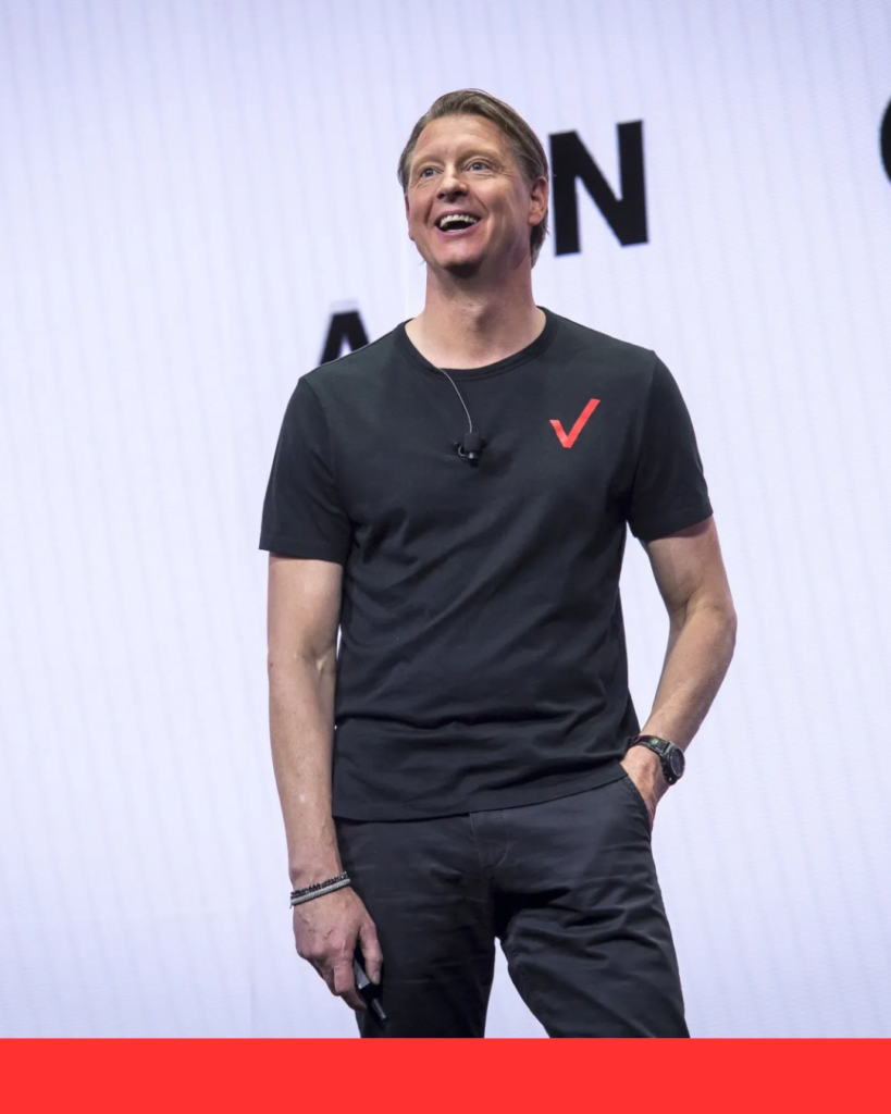 Hans Vestberg and Mario Gabelli