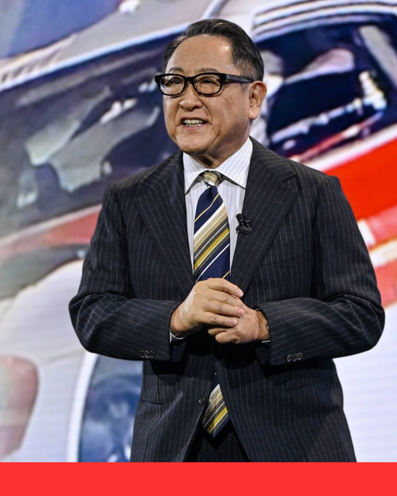 Richard Peery and Akio Toyoda