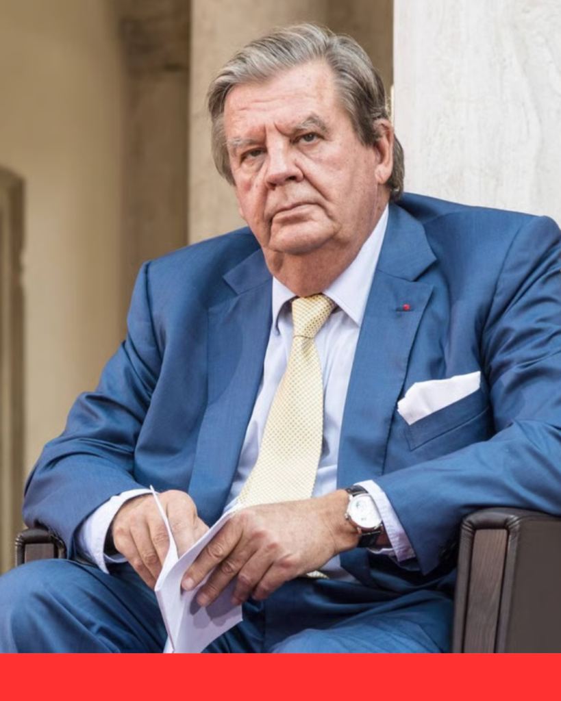Jim Carrey and Johann Rupert