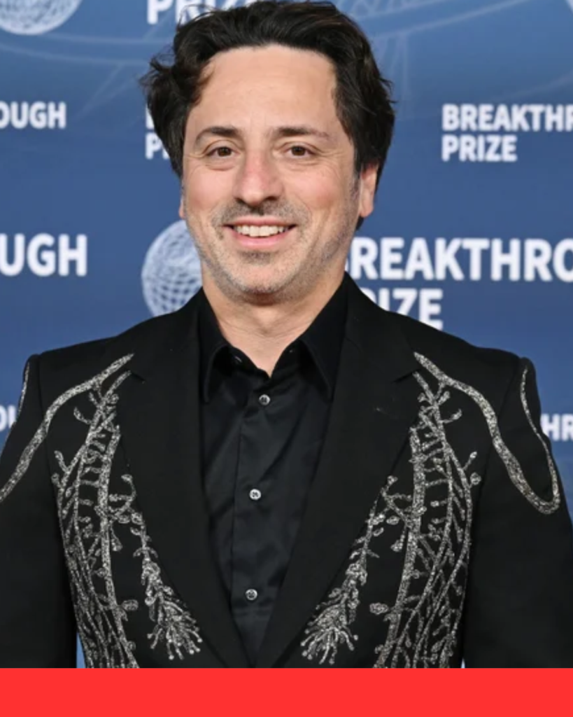 David Cordani and Sergey Brin