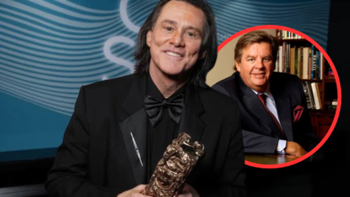 Jim Carrey and Johann Rupert