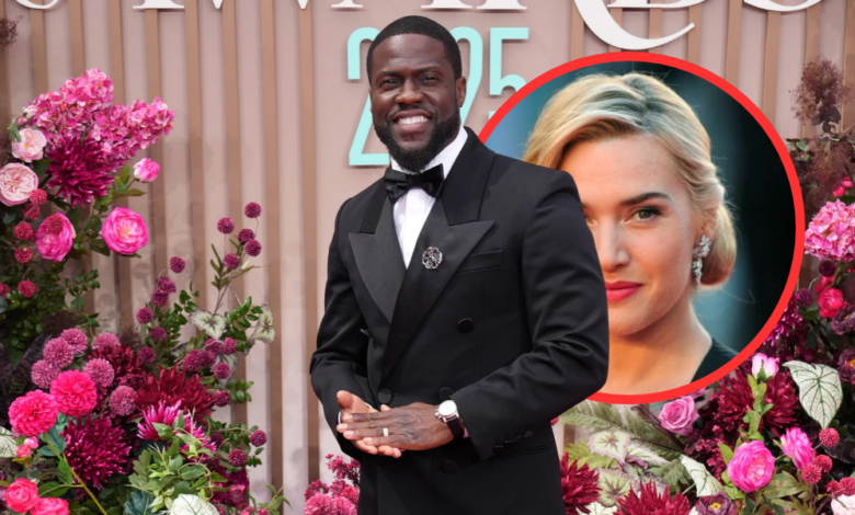 Kevin Hart and Kate Winslet