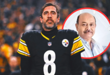Aaron Rodgers and Radhakishan Damani