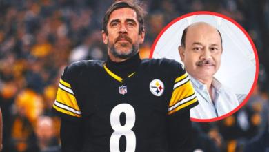 Aaron Rodgers and Radhakishan Damani