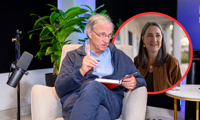 Ray Dalio and Patricia Poppe