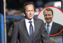 John Paulson and Ulf Mark Schneider