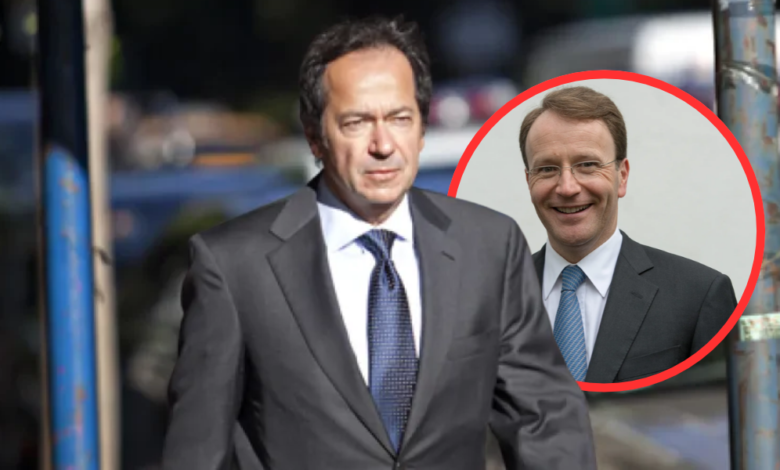 John Paulson and Ulf Mark Schneider