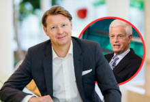 Hans Vestberg and Mario Gabelli