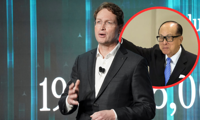 Li Ka-shing and Ola Källenius